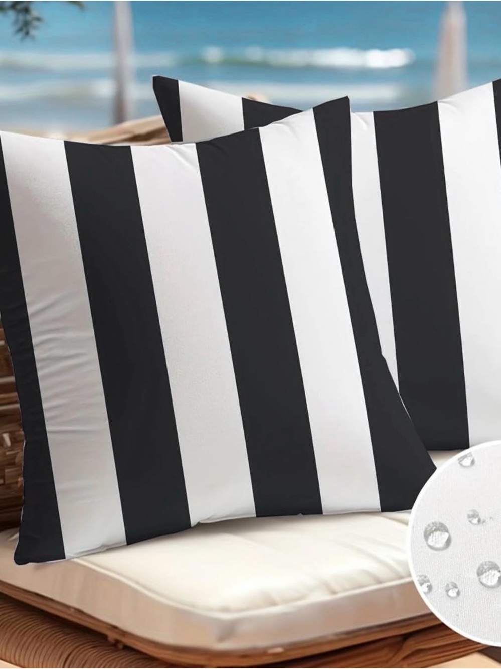 Outdoor Throw Pillow Covers